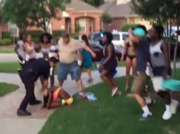 Esta imagen provocó quejas y descontento sobre el accionar de la autoridad. YOUTUBE / Deezil Greezil