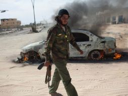 Desde 2011, Libia se encuentra dividida entre dos autoridades, y se enfrenta al ascenso del grupo yihadista Estado Islámico (EI). EFE / ARCHIVO