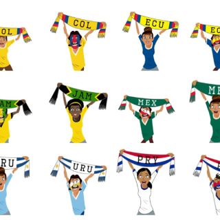 Facebook lanza stickers edición Copa América