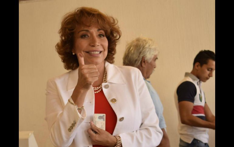 La emecista obtuvo 57 mil 189 votos hasta el 91% de actas computadas en el PREP. FACEBOOK / María Elena Limón