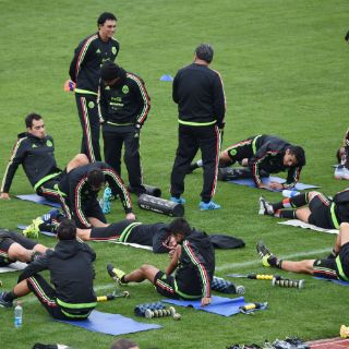 El Tri realiza primera práctica en Chile para Copa América