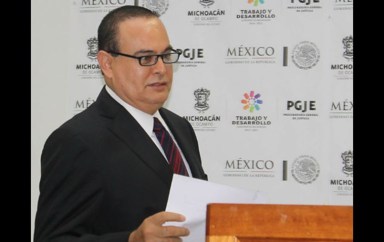 Godoy Castro fue el procurador General de Justicia de Michoacán durante un año y cuatro meses. NTX / ARCHIVO