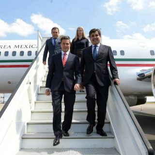 Enrique Peña Nieto arriba a Bruselas