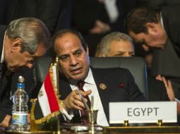 Se firmó el tratado durante una cumbre en Sharm el Sheij,a orillas del mar Rojo, por el presidente egipcio Abdel Fattah al Sisi. AFP / K. Desouki
