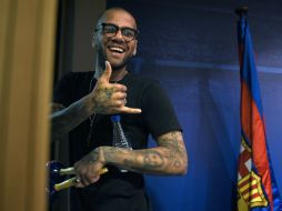 La etapa del lateral en el Barsa seguirá, luego de siete temporadas. AFP / L. Gene