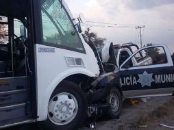 El accidente ocurre la noche de este miércoles en el fraccionamiento Lomas de la Tejeda. ESPECIAL /