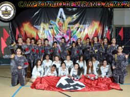 Esta es la escuadra que participó en la competencia disfrazada como ejército nazi FACEBOOK / Cheerdance ACMX