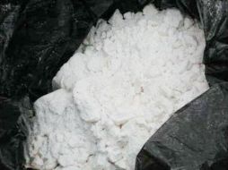 La metanfetamina ubicada dentro de la vela pesó 190 gramos. EL INFORMADOR / Especial