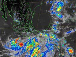 Ante la presencia de 'Carlos', Protección Civil activa alerta azul por acercamiento en Jalisco y Nayarit. ESPECIAL / smn.conagua.gob.mx