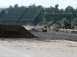Sigue la remodelación del Autódromo para el evento deprotivo. NTX / ARCHIVO