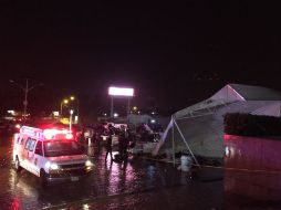 Unidades de emergencia ya atienden en el lugar. ESPECIAL /