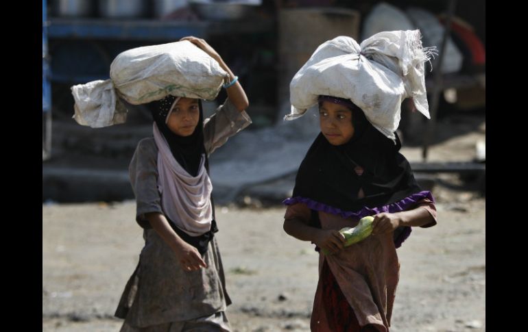 Los niños fueron ''víctimas de manera desproporcionada'' del alza en la violencia extrema en 2014. AP / C. Anand