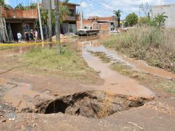 Protección Civil ordenó la evacuación precautoria de 11 viviendas. ESPECIAL / Ayuntamiento de Zapopan