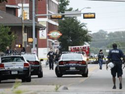 Tras el tiroteo, se inicia una persecución y operación de captura que aún no se ha dado por terminada. AP / T. Gutierrez