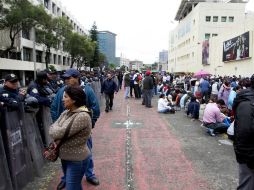 La CNTE advierte que no se moverán, hasta que la televisora les habrá las puertas para hacer público el documento redactado por la ANR. EL INFORMADOR / ARCHIVO