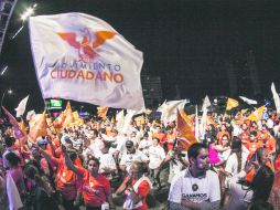 El discurso opuesto a las 'formas tradicionales' de entender la política también fue un factor que contribuyó a la victoria de MC. AP /