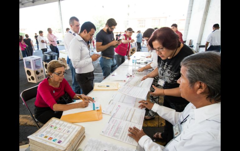 El INE recalca que se superó la meta pensada de participación ciudadana en Jalisco. EL INFORMADOR / ARCHIVO