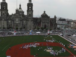 Celebraron los 90 años de la Liga Mexicana de Beisbol con un gran ambiente dentro y fuera del campo. EFE / ARCHIVO