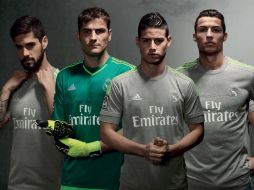 De esta forma lucen su nueva camiseta los jugadores madridistas. EFE / ESPECIAL