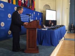 El ex canciller uruguayo dice que, en la OEA, ''existen condiciones hoy para procesar un dialogo hemisférico constructivo''. TWITTER / @Almagro_OEA2015