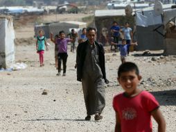 El dirigente de las Unidades de Protección del Pueblo es quien da la información. AFP / J. Eid