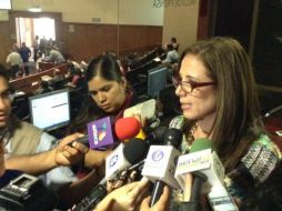 La diputada Fabiola Loya, de MC dijo no ver la razón por la que no se halla el archivo anexo en el punto de acuerdo. TWITTER / @DipCiudadanos