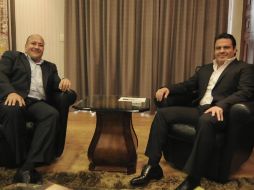 Alfaro dice que los conflictos que se vivieron durante el proceso electoral no fueron un tema de discusión. ESPECIAL / Gobierno de Jalisco