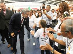 Mancera dijo estar listo para el reto, y está convencido que puede lograrlo. NTX / ARCHIVO
