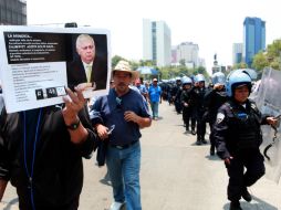 La CNTE realizará una marcha del Ángel de la Independencia al Hemiciclo a Juárez a las 09:00 horas. SUN / ARCHIVO