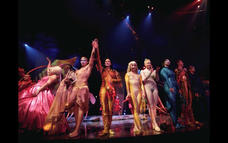 El Cirque du Soleil es la mayor empresa circense del mundo, con más de cuatro mil empleados en todo el planeta. EL INFORMADOR / ARCHIVO