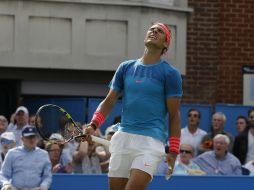 Nadal había ganado este fin de semana y no pudo seguir su racha. AFP / A. Dennis