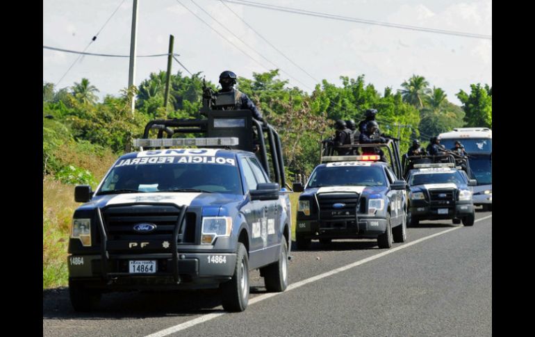 Hasta el lugar se trasladaron elementos del Ejército, la Policía Federal y Policía Ministerial, que mantienen acordonada la zona. EL INFORMADOR / ARCHIVO