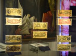 En cuanto al diseño, tienen alegorías que representan abundancia, progreso y libertad. NTX / ESPECIAL