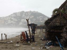 'Carlos' causó daños a 31 embarcaciones, en Acapulco, dejó sin energía a 51 usuarios y 31 viviendas resultaron dañadas. EFE / ARCHIVO