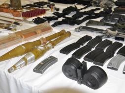 La Secretaría de Marina asegura 34 armas, de las cuales 22 fueron largas y 12 cortas, y mil 307 cartuchos de diversos calibres. EL INFORMADOR / ARCHIVO