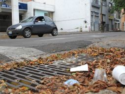 Tener libres estos espacios de basura, al llegar la lluvia, el agua que llegue a las bocas de tormenta tendrá la mayor fluidez. EL INFORMADOR / ARCHIVO