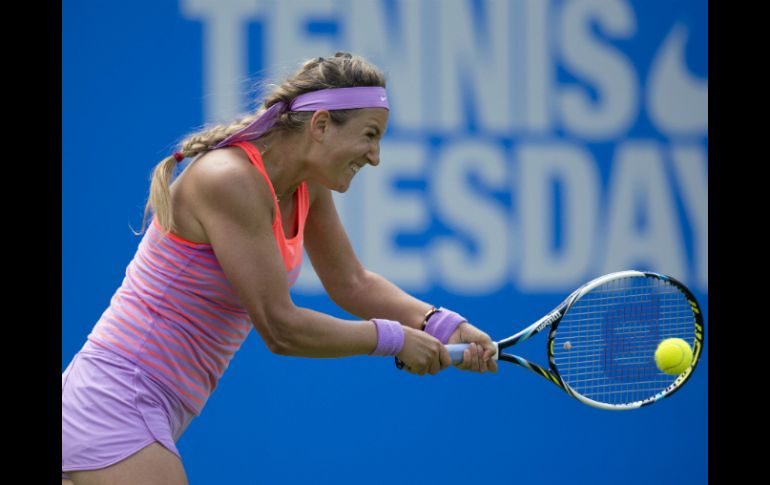 'Vika' quiere ascender en el ranking pero esto la frenó. AFP / ARCHIVO