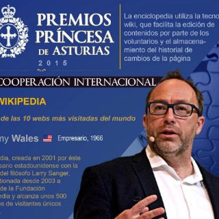 Wikipedia destaca el 'increíble honor' de recibir el Premio Princesa
