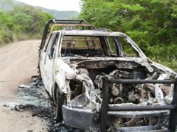Un convoy de agentes estatales fueron atacados en la carretera Apatzingán-El Alcalde, hecho que dejó siete muertos. EFE / ARCHIVO