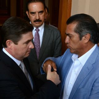 'El Bronco' y Rodrigo Medina preparan transición en NL