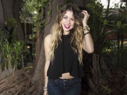 La cantante asegura que la canción 'Muévelo' ha resultado una excelente carta de presentación para su carrera. EL INFORMADOR / E. Barrera