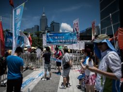 La propuesta habría permitido a los residentes de Hong Kong votar directamente a su jefe territorial en 2017. AFP / P. López