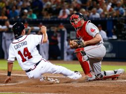 Castro entró en el séptimo innning como emergente. AFP / M. Zarrilli