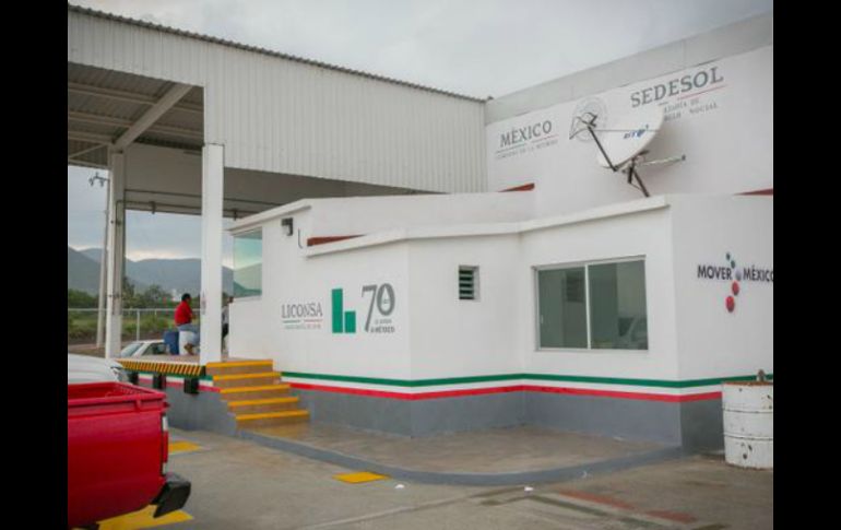 El nuevo centro de acopio en Hidalgo recibirá casi 40 mil litros diarios de los productores. TWITTER / @PresidenciaMX