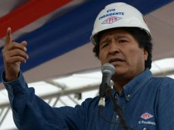 Morales añadió que este descubrimiento generará un impacto económico importante para el país. AFP / A. Raldes