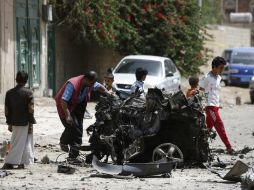 En Yemen siguen enfrentándose rebeles chíes y sus enemigos. AP / H. Mohammed
