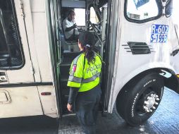 'Hay mucho que supervisarle al transporte'’, señaló Edith Rivera, titular de la Dirección General de Transporte Público de la Semov. EL INFORMADOR /  A. García