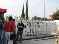 Le cierran el paso a más de 300 maestros con la intención de realizar la prueba. NTX / ARCHIVO