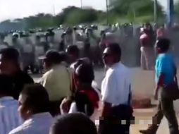 Aseguran que los operativos tienen la intención de garantizar la estabilidad de maestros dispuestos para la evaluación. YOUTUBE / Alerta Chiapas