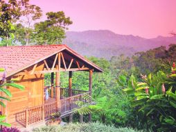 Al infinito. Los acabados de madera se integran a la perfección con el ecosistema. ESPECIAL /